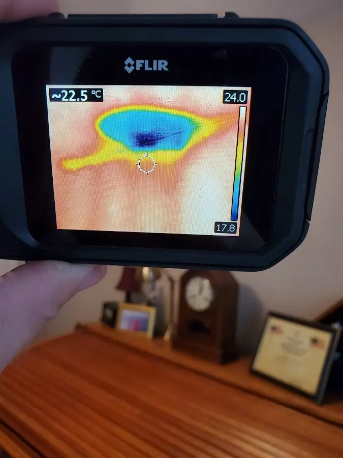 Thermal imaging inspection for water damage in Pearl City